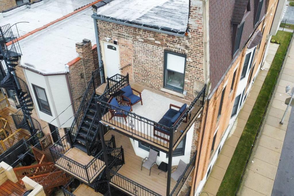The Penthouse, Lux Stay Near Downtown, Uofc & Lake Chicago Eksteriør bilde
